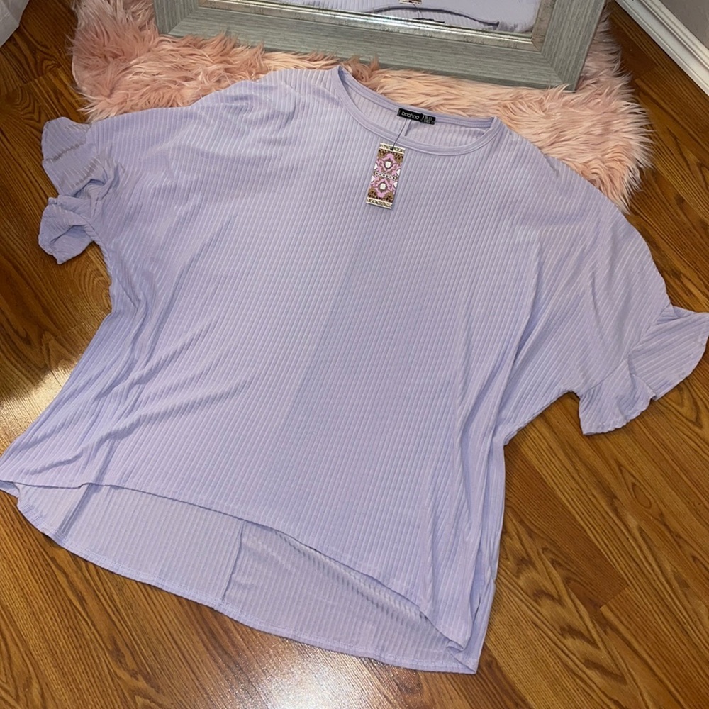 NWT BOOHOO RIB TUNIC💜